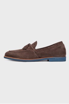Men's suede lofors