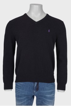 Woolen black jumper