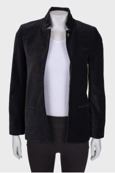 Black jacket with a skull