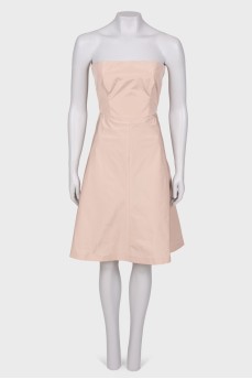 Slim-fit shoulder dress