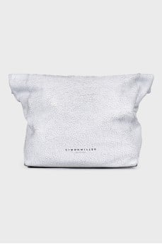 White textured bag