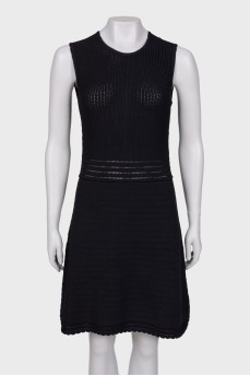Black mini dress