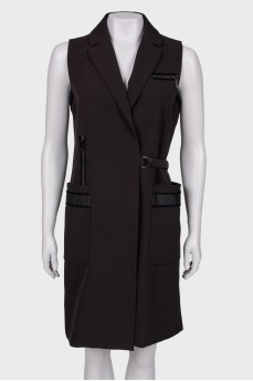 Wrap dress with pockets