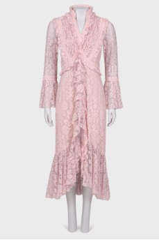 Pink maxi dress