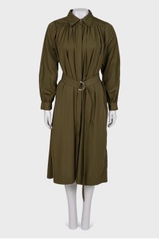 Oversized green dress