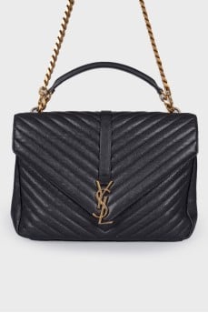 College leather bag
