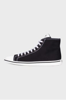 Pointed toecap sneakers