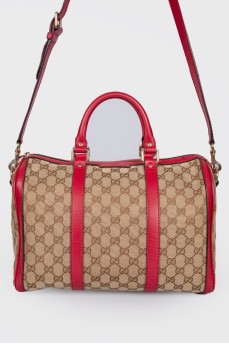 Joy Boston Monogram GG Canvas Bag
