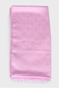 Pink scarf