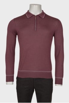 Men's cashmere polo