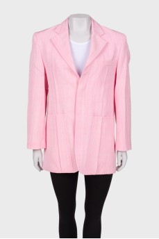 Pink suit with shorts