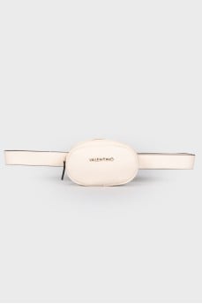 Belt bag with brand logo
