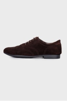 Men's chamous leather shoes