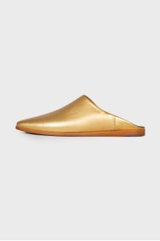 Golden mules Babouche 05