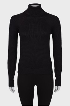 Wool black golf