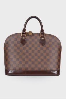 Сумка Alma Damier Ebene Canvas