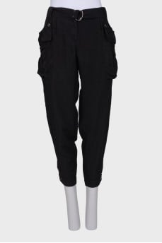 Black joggers
