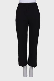 Classic straight fit trousers