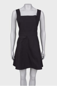Black sundress with straps