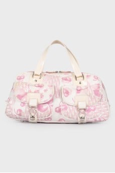 Bag PINK CHERRY BLOSSOM DIORISSIMO BOSTON