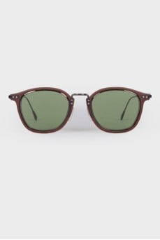 Sunglasses with woven temples