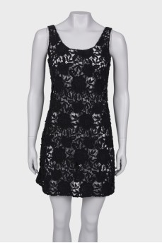 Lace translucent dress