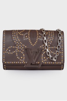Сумка Studded Flower Motif Louise Chain Calfskin