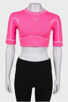 Sports top with tag