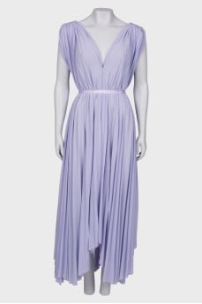Pleated lavender dress with tag
