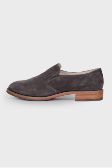 Charcoal Suede Pumps