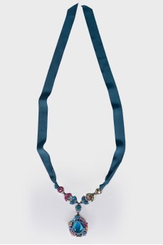 Turquoise handmade necklace