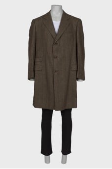 Men's coat "French herringbone"