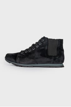 Men's suede sports boots