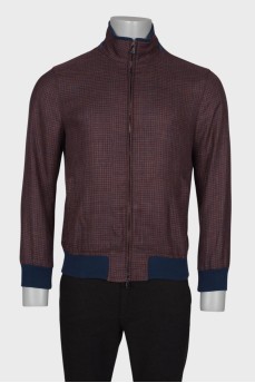 Vintage men's plaid jacket