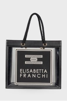 Pyramid logo bag