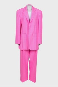 classic pink suit
