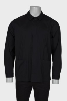 Men's classic black shirt