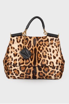 Pony leather Sicily bag