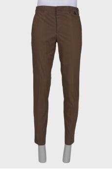 Men's brown trousers