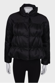Quilted cropped jacket