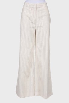 Daisy White trousers with tag