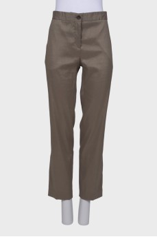 Classic straight fit trousers