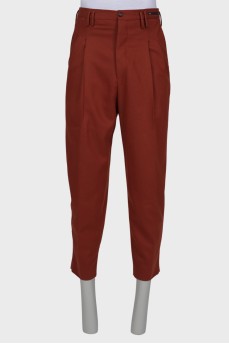 Men's wool trousers