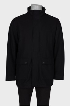 Men's black jacket