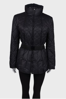 Quilted black jacket