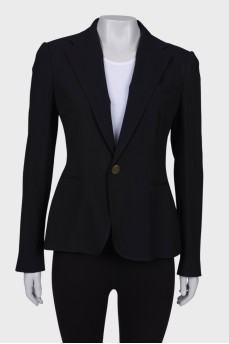 Classic button-down blazer