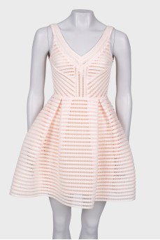 Baby doll light pink dress
