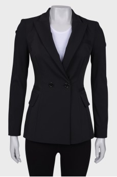 Classic jacket close-fitting in the waist