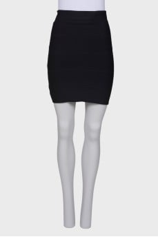 Bandage black skirt