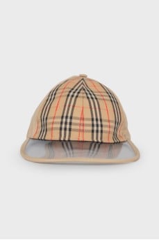Cap with transparent visor